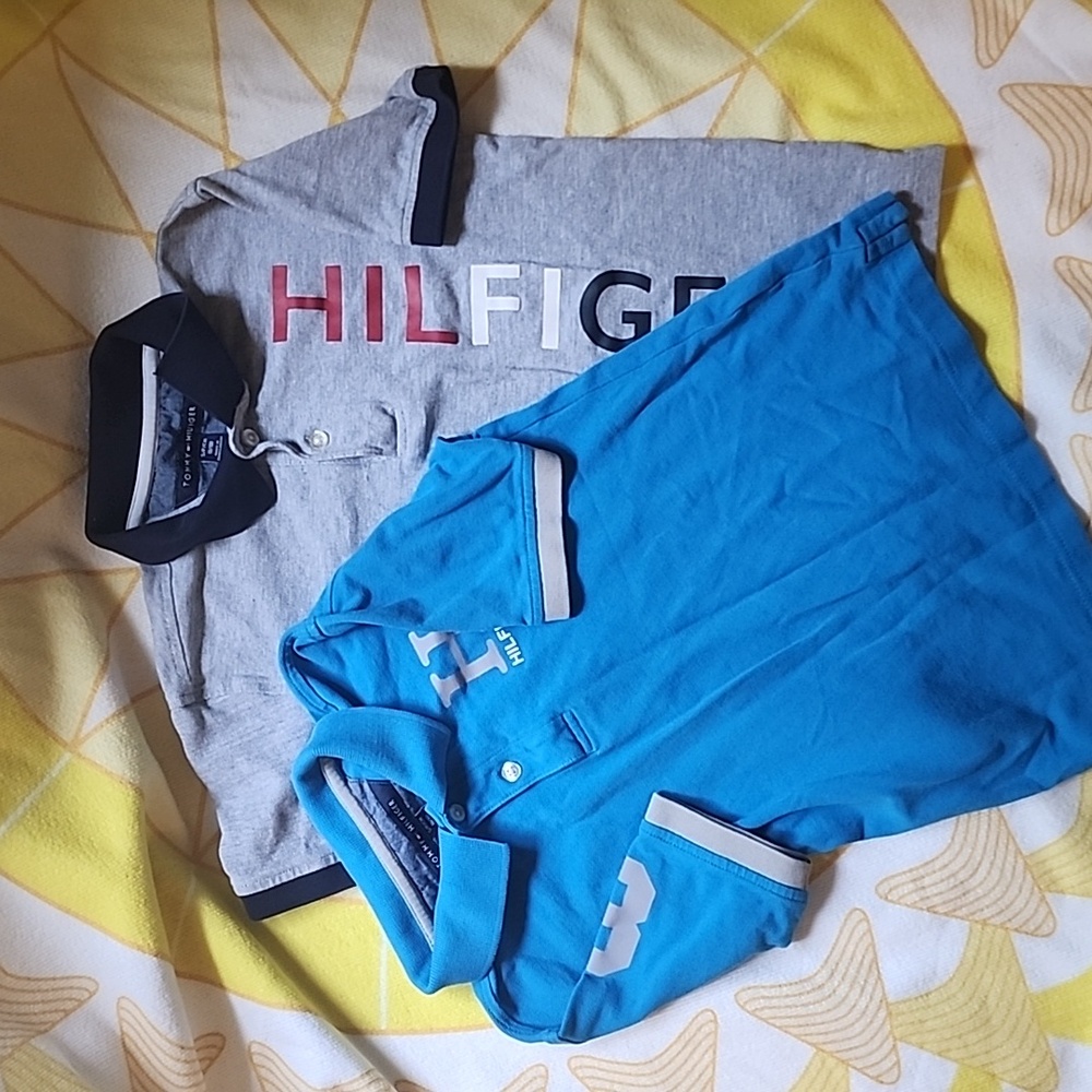 GUC-Tommy Hilfiger Polo Shirts & Jumping Beans Denim Shorts -4pc Bundle